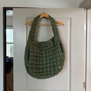 Free People Quilted Carryall Bag